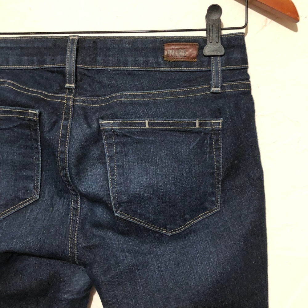 Paige Kylie Crop Jeans in Deep Purple Wash Size 26 - Picture 6 of 7